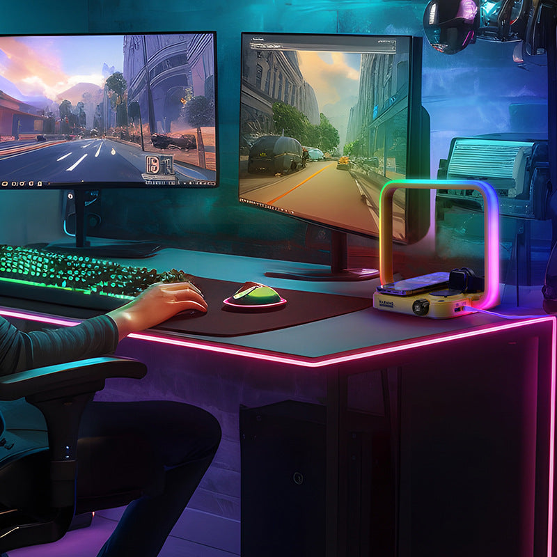 3-in-1 Wireless Charging Station with Night Light