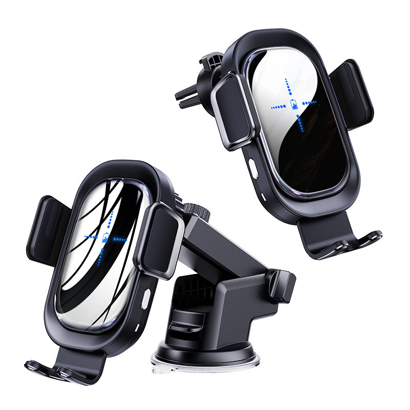 15W Wireless Car Charger - Fast Charging Phone Mount