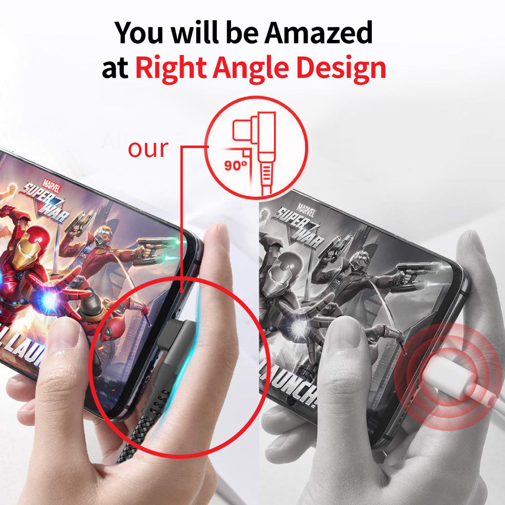 USB-C 15W PD Dual-Head Fast Charging Cable