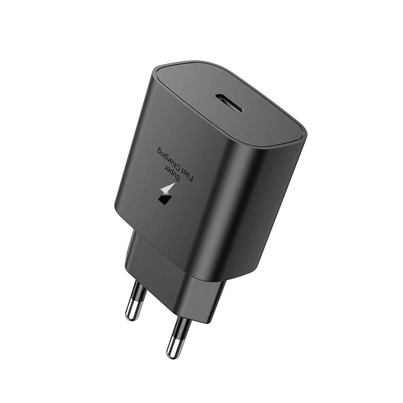 25W USB-C Fast Charger - Universal Wall Adapter (US/EU/UK)