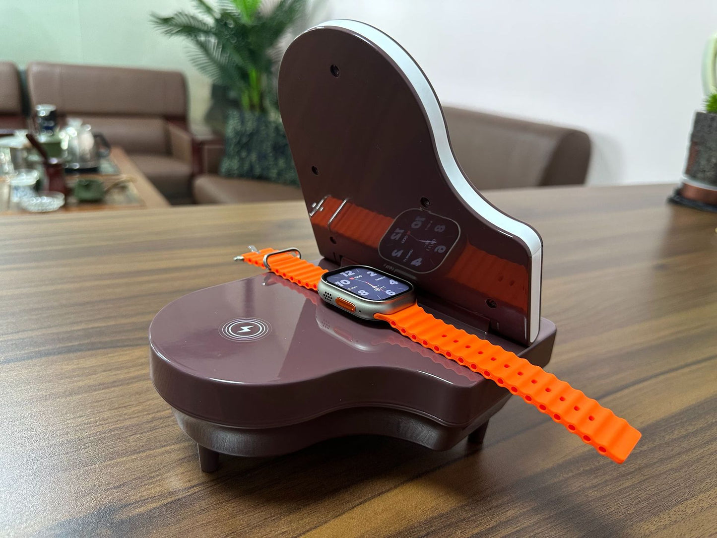 3-in-1 Wireless Charger Speaker with Phone Stand