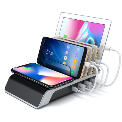 3-in-1 Wireless Charging Station for Phone, Watch & Earbuds