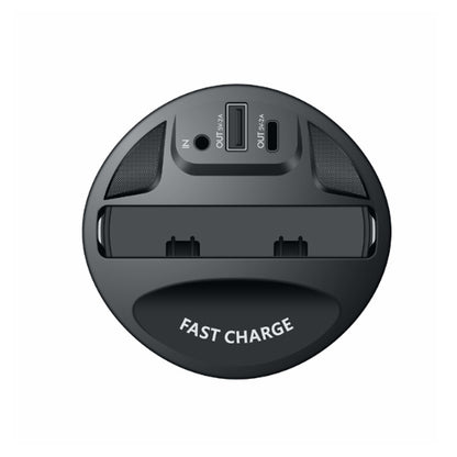 2-in-1 Wireless Car Charger - Fast Charging Mount