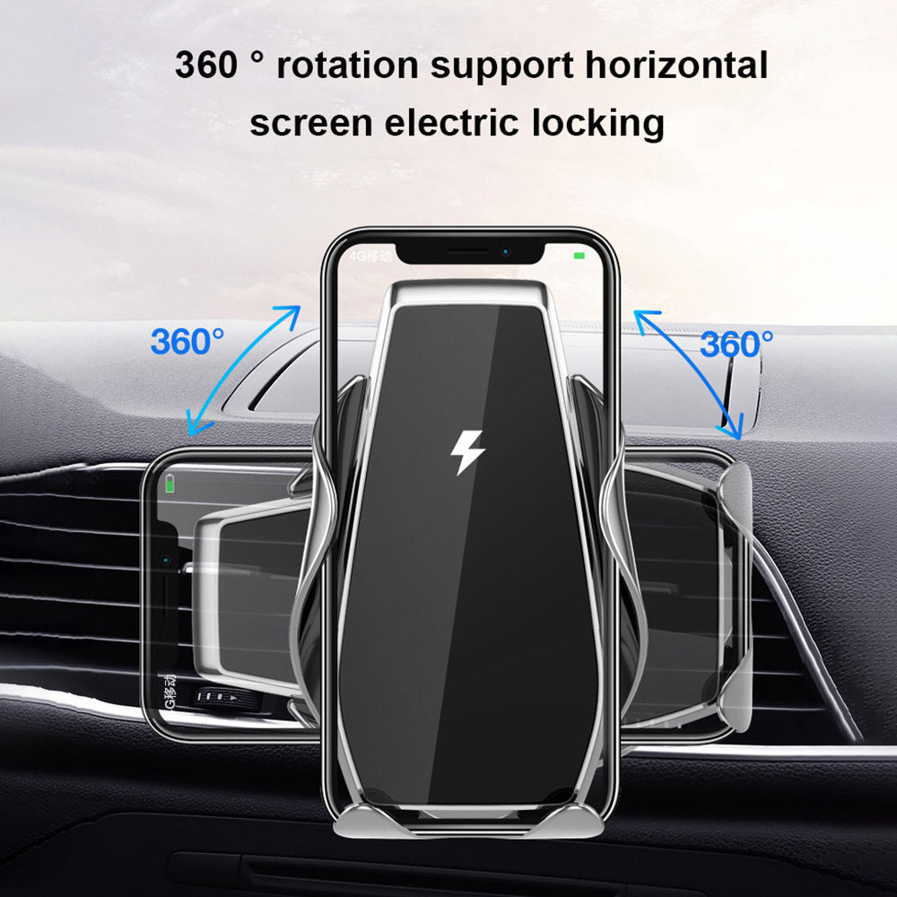 15W Wireless Car Charger - Infrared Sensor Fast Charging