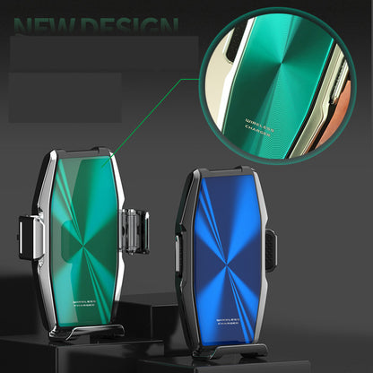 Wireless Car Charger Mount - 15W Fast Charging Holder