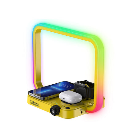 3-in-1 Wireless Charging Station with Night Light