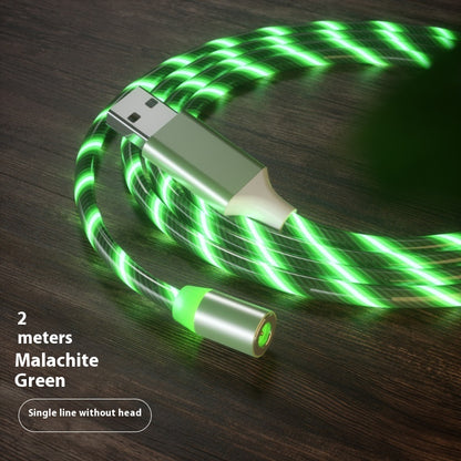 3-in-1 Magnetic LED Charging Cable - USB-C, Lightning, Micro USB