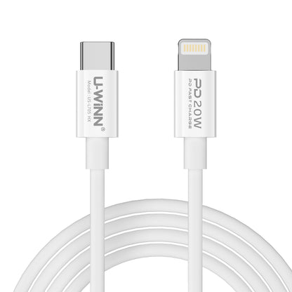 UWINN 20W USB-C to Lightning Cable - 1M White