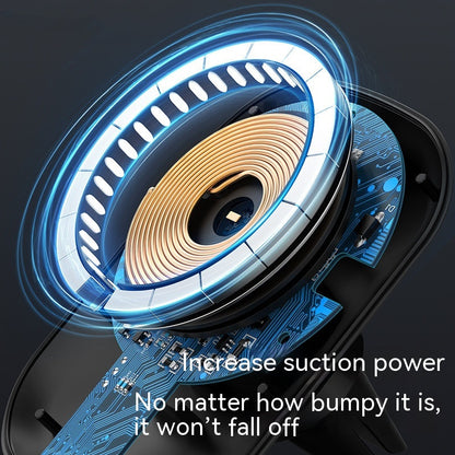 Magnetic Wireless Car Charger - 15W Fast Charging Mount