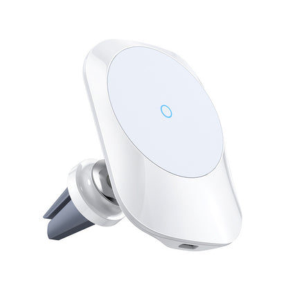 Magnetic Wireless Car Charger - 15W Fast Charging Mount