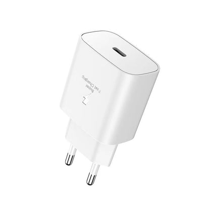 25W USB-C Fast Charger - Universal Wall Adapter (US/EU/UK)
