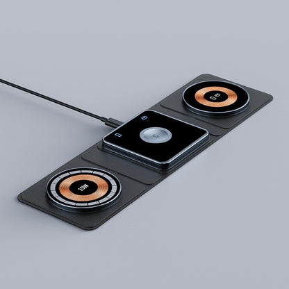 3-in-1 Magnetic Wireless Charger for iPhone, Watch & AirPods