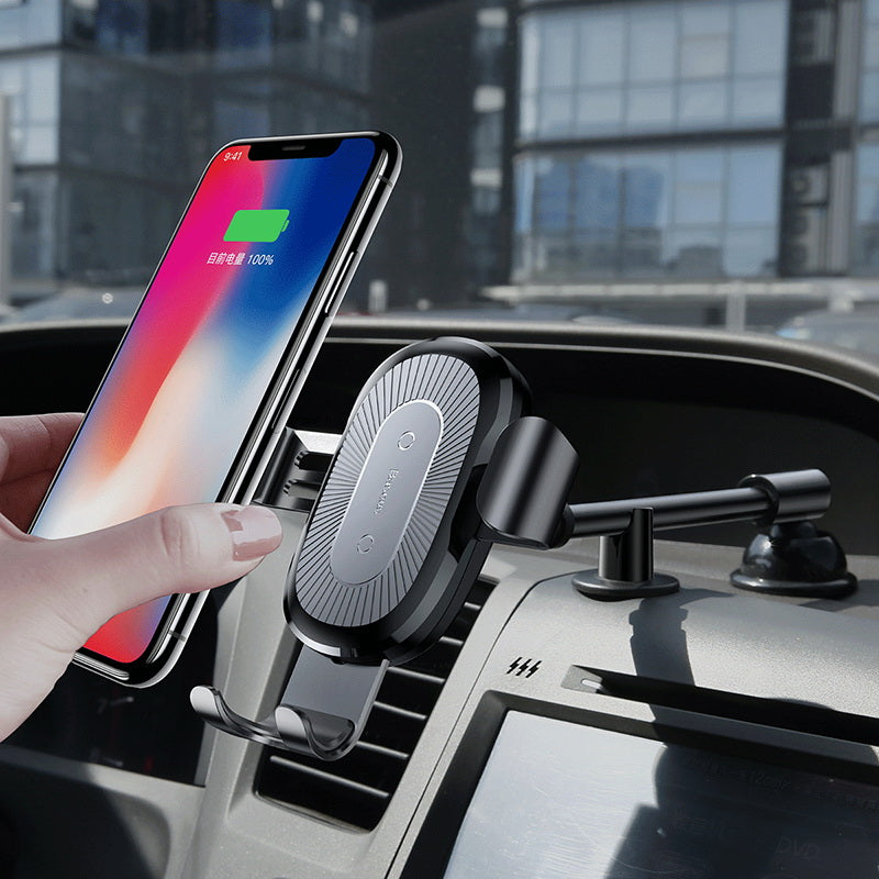 Wireless Car Charger Mount with Gravity Bracket
