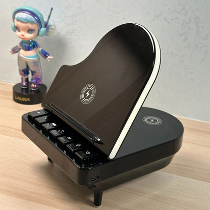 3-in-1 Wireless Charger Speaker with Phone Stand