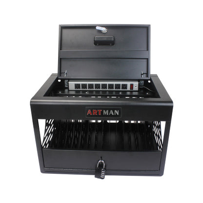 16-Slot Laptop Charging Cabinet - Secure Storage