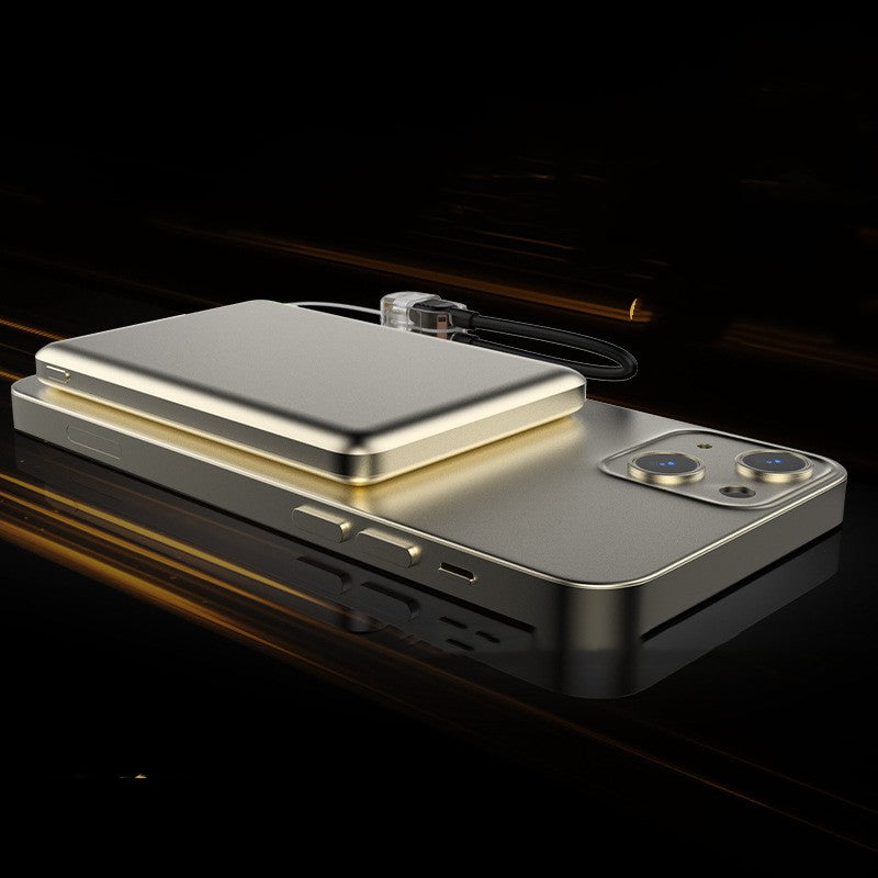 Ultra-Thin Magnetic Wireless Power Bank - 5000/10000mAh