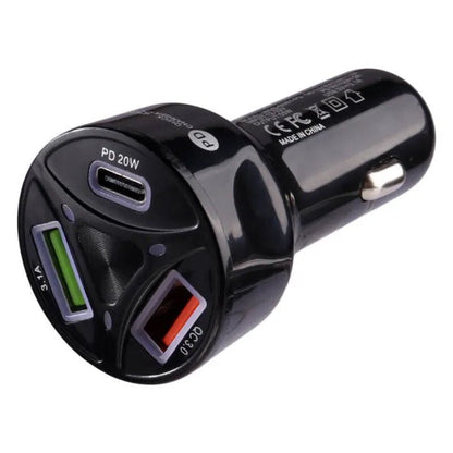 Dual USB Car Charger - Quick Charge 3.0 for iPhone & Android
