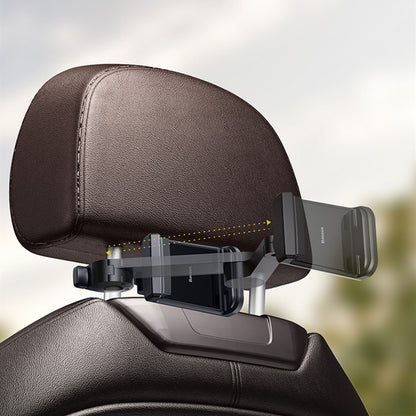 Car Rear Seat Wireless Charger - Fast Charging Phone Mount