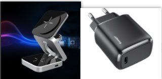 3-in-1 Magnetic Wireless Charger - iPhone, Watch & AirPods