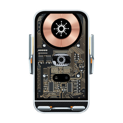 Wireless Car Charger - Auto-Clamping Fast Charging Mount