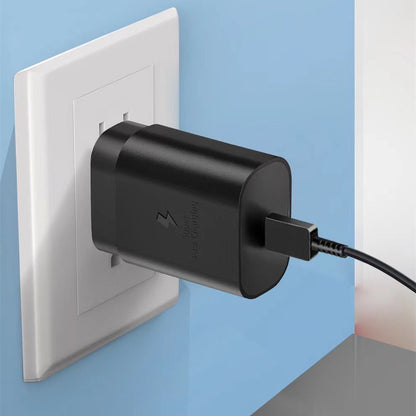 25W USB-C Fast Charger - Universal Wall Adapter (US/EU/UK)