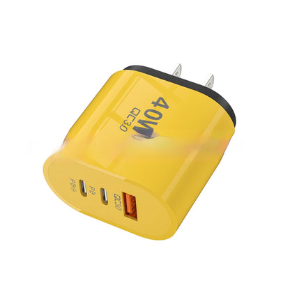 40W Multi-Port Fast Charger - Universal USB Charging Station