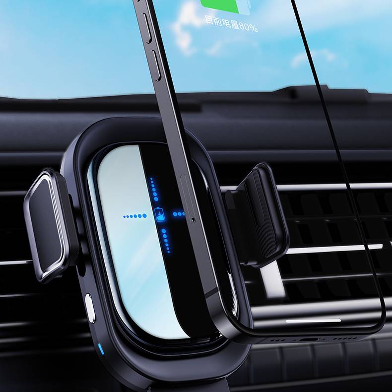 15W Wireless Car Charger - Fast Charging Phone Mount