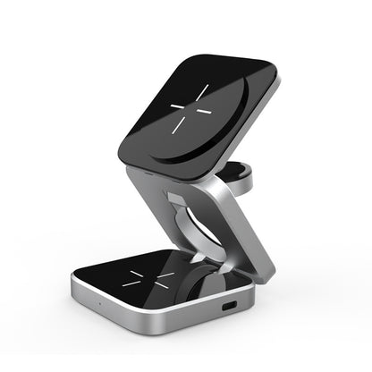 3-in-1 Magnetic Wireless Charger - iPhone, Watch & AirPods