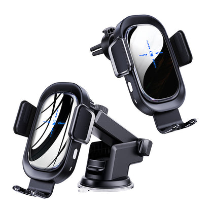 15W Wireless Car Charger - Fast Charging Phone Mount