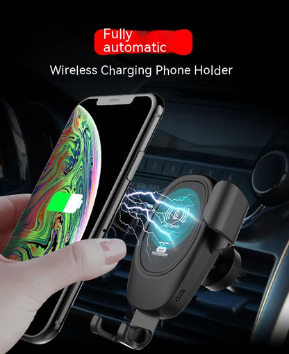 D12 Wireless Car Charger - 15W Fast Charging Air Vent Mount