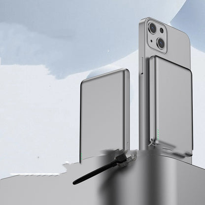 Ultra-Thin Magnetic Wireless Power Bank - 5000/10000mAh