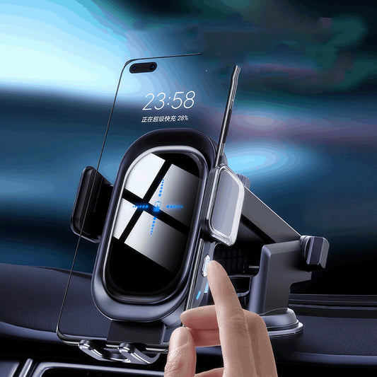 15W Wireless Car Charger - Fast Charging Phone Mount