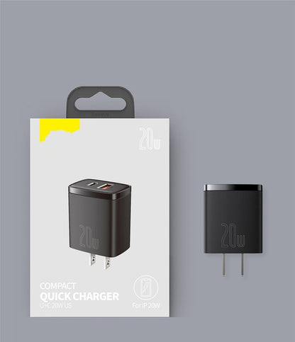 USB-C Quick Charge 3.0 Wall Charger - Mini Compact